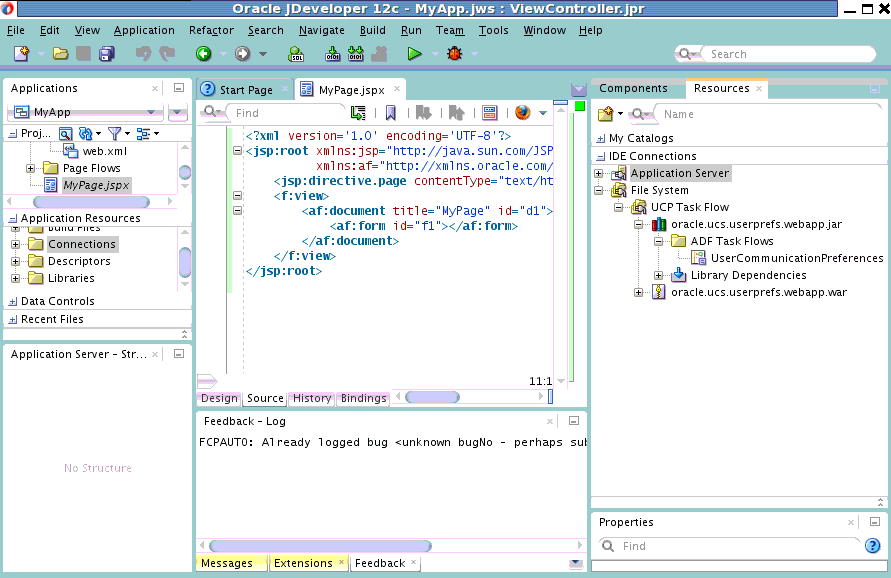 ADF taskflows navigation folder ADF taskflows navigation folder