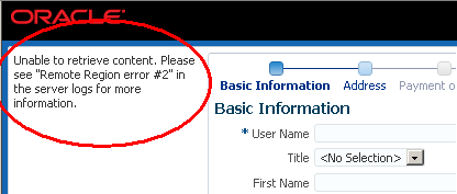 Default error message Default error message