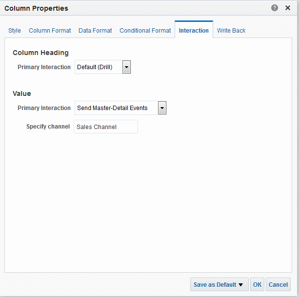 This image is an example of the populated screen.
