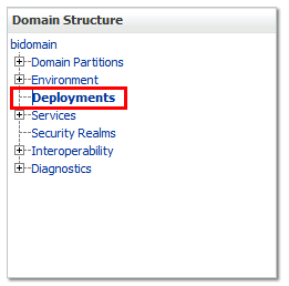 Click Deployments