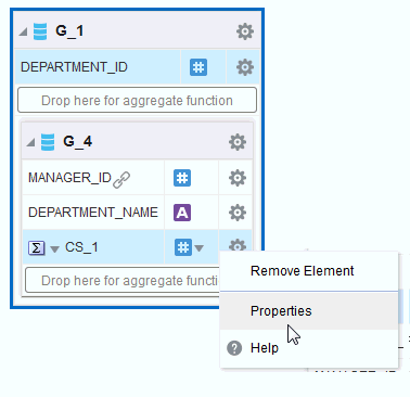 Click properties