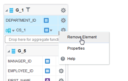 Removing an element