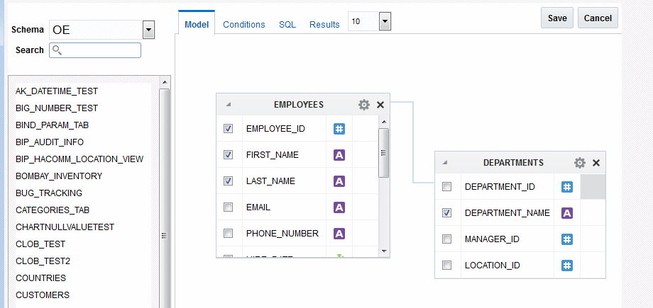 Design and Output Pane