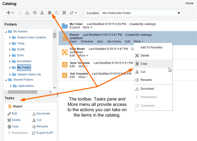 Multiple methods to perform tasks