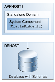 Installation topology for standalone agent Installation topology for standalone agent