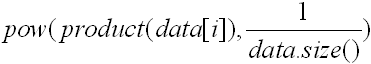 eq of geometric mean eq of geometric mean