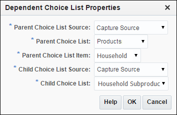 Description of the illustration choice_list_dependency6.gif follows