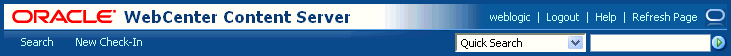 Graphic of native 11g toolbar Graphic of native 11g toolbar