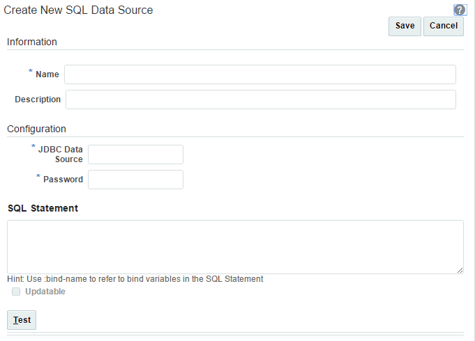 Create New SQL Data Source Wizard
