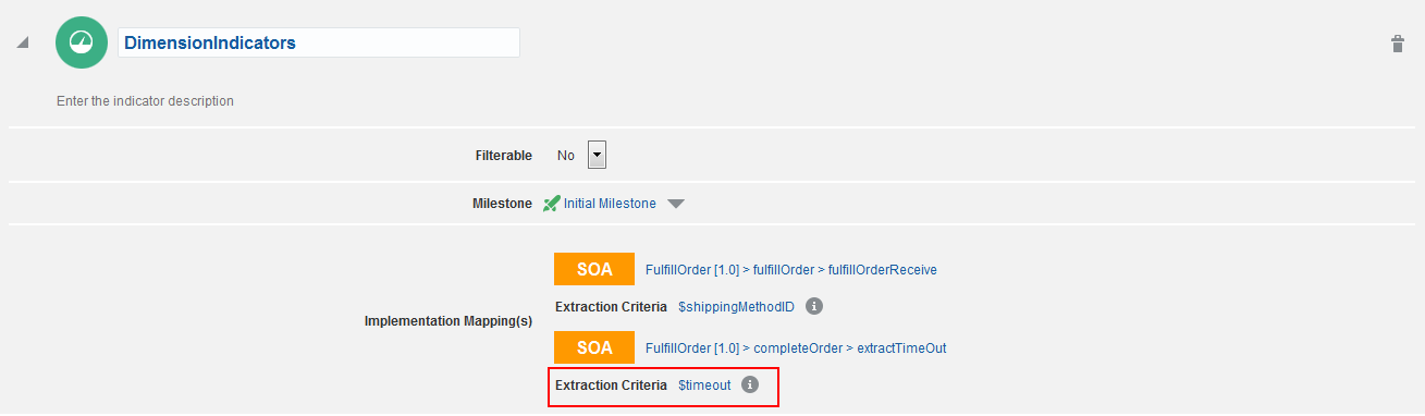 Extraction Criteria Defined Extraction Criteria Defined