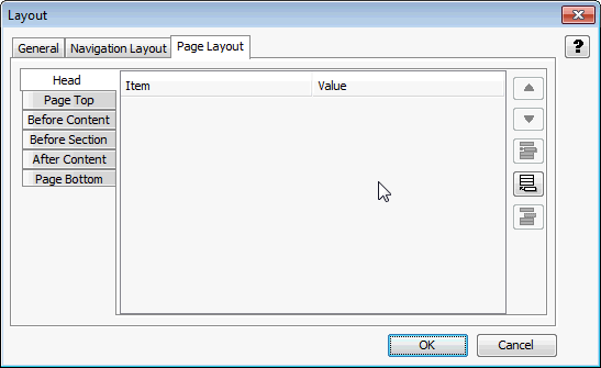 This is the Page Layout tab of the Layout dialog box This is the Page Layout tab of the Layout dialog box