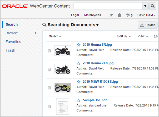 Find Documents Page Find Documents Page